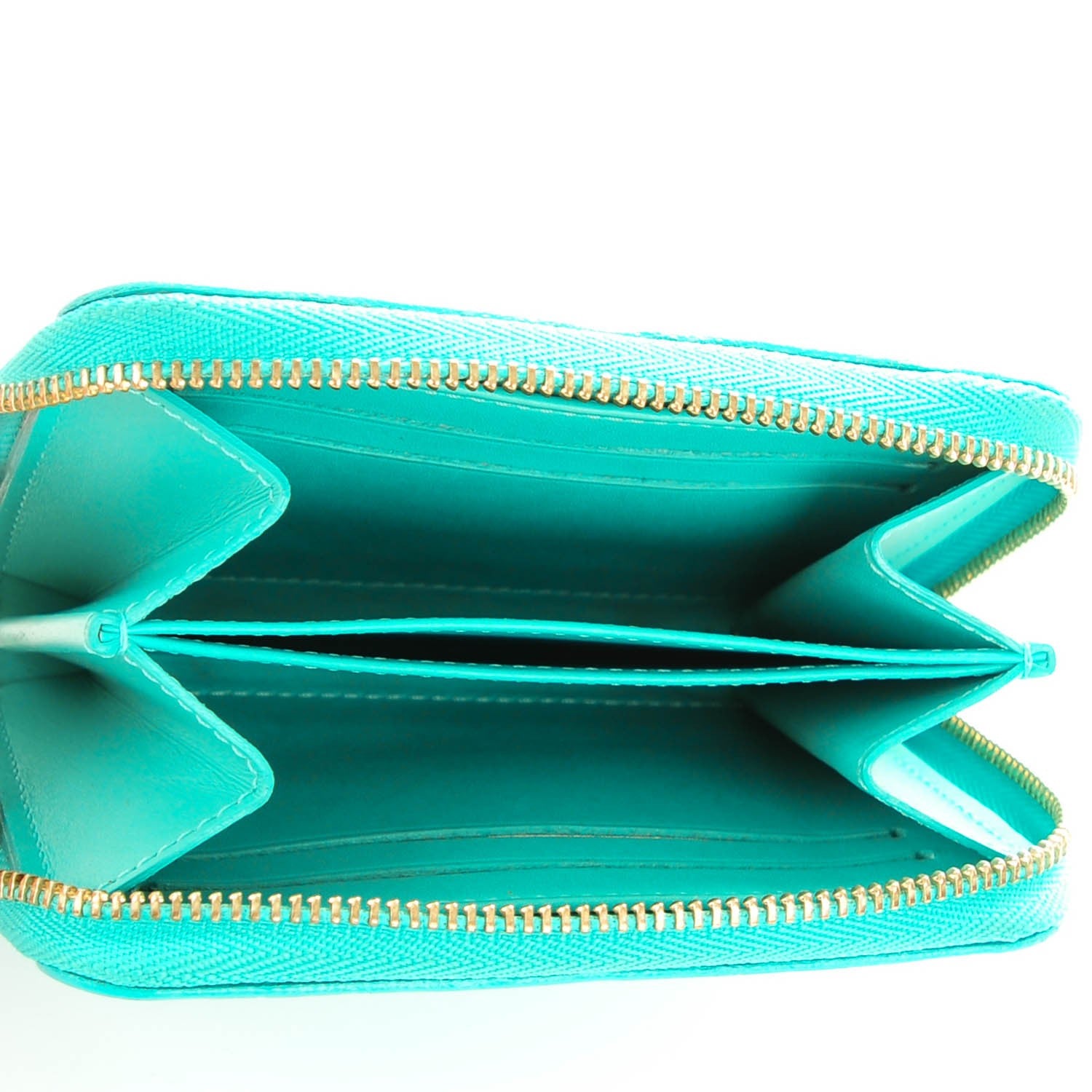 Louis Vuitton Vernis Zippy Coin Purse Blue Lagon 5 of 7