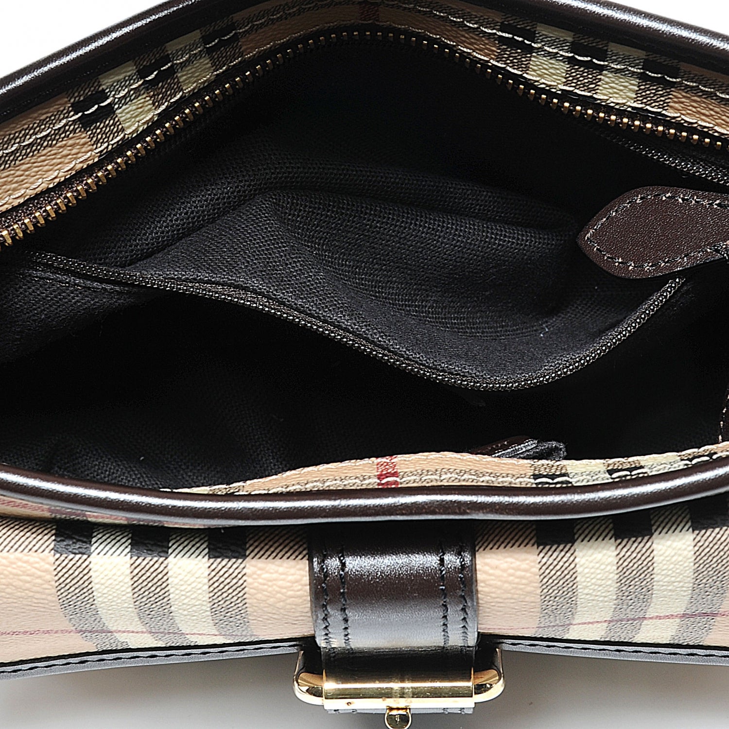 Burberry Haymarket Check Ganton Satchel 6 of 10