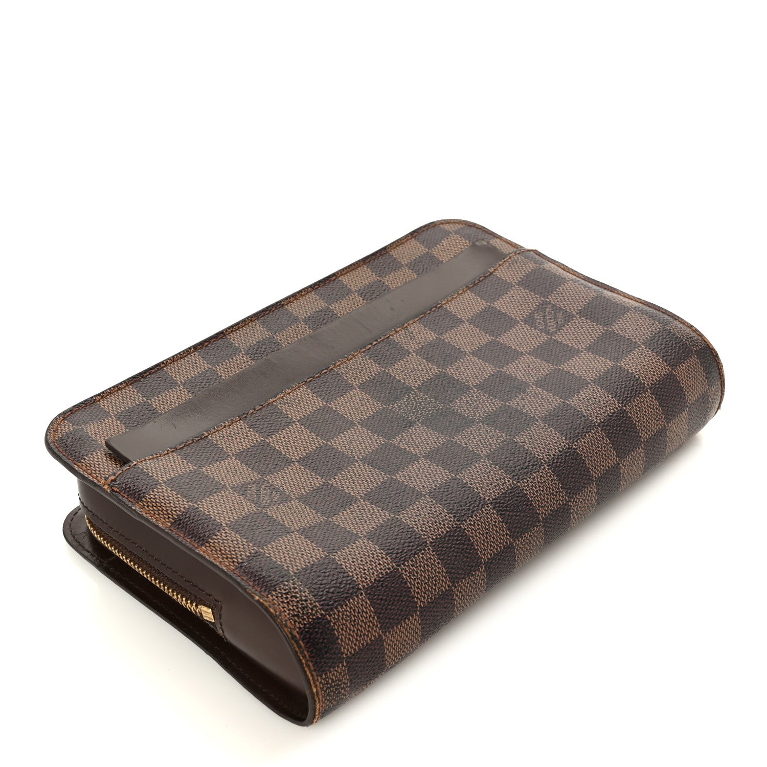 Louis Vuitton Damier Ebene Pochette Saint Louis Clutch 4 of 9