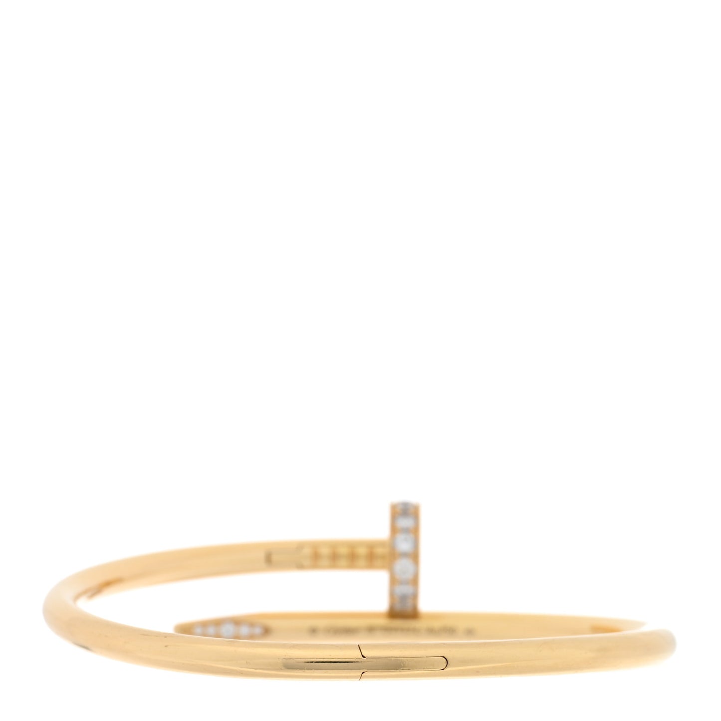 18K Yellow Gold Diamond Juste Un Clou Bracelet 15