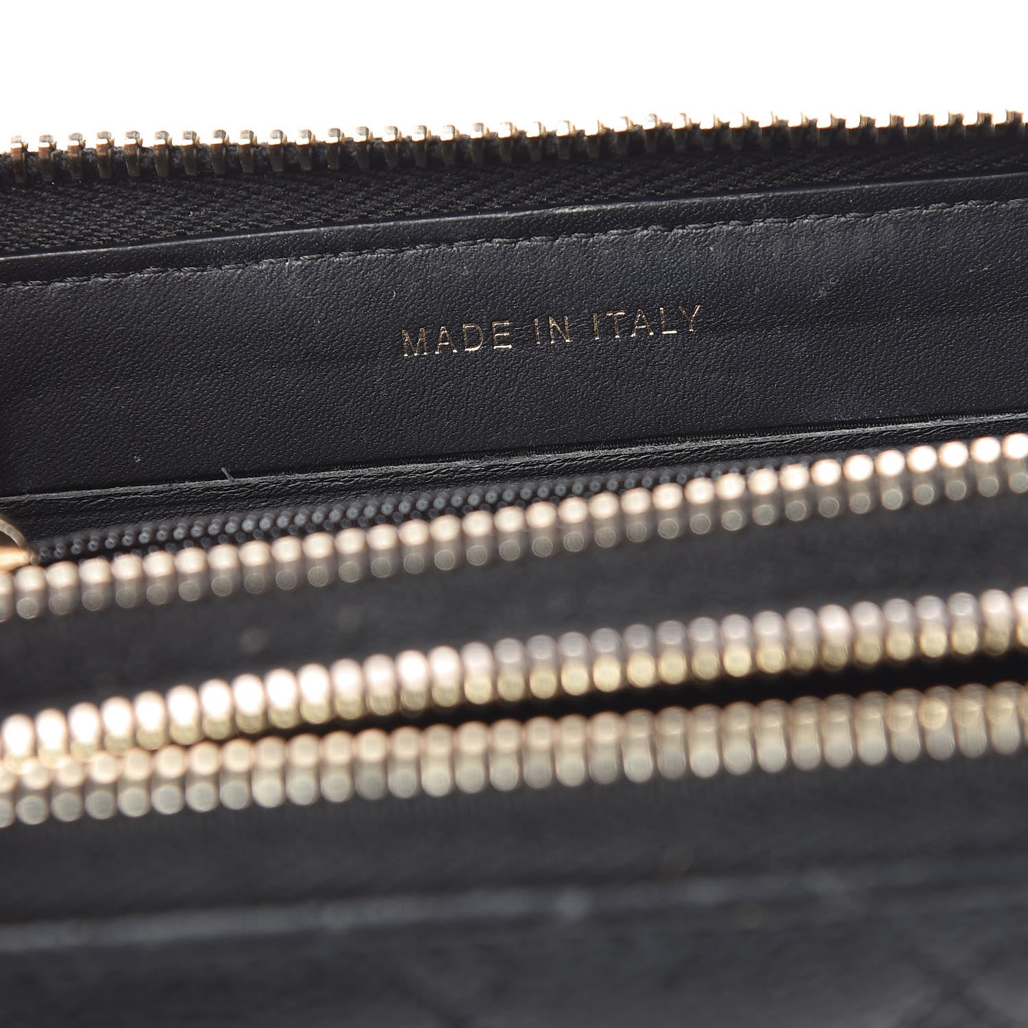 Chanel Caviar Quilted Large Gusset Double Zip Around Wallet Black 8 of 18