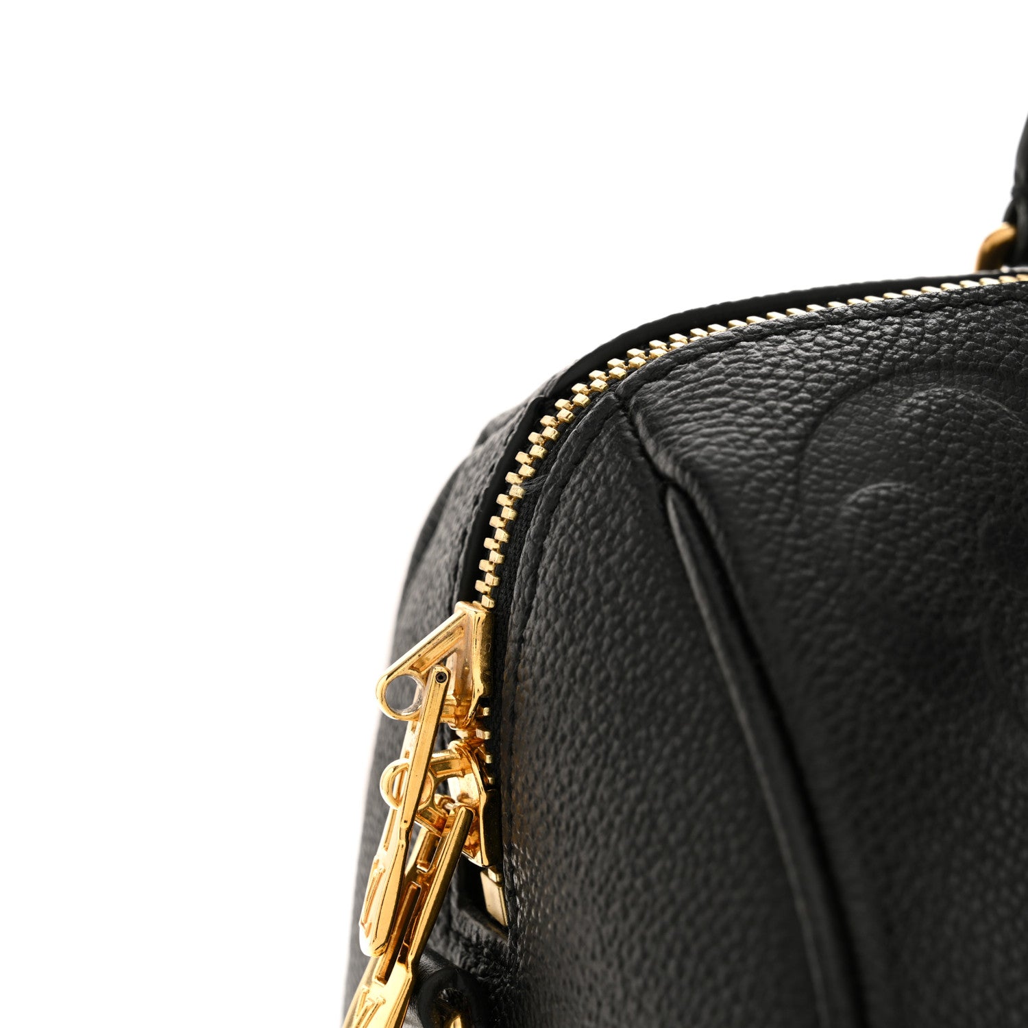 Louis Vuitton Empreinte Monogram Giant Speedy Bandouliere 25 Black 10 of 10
