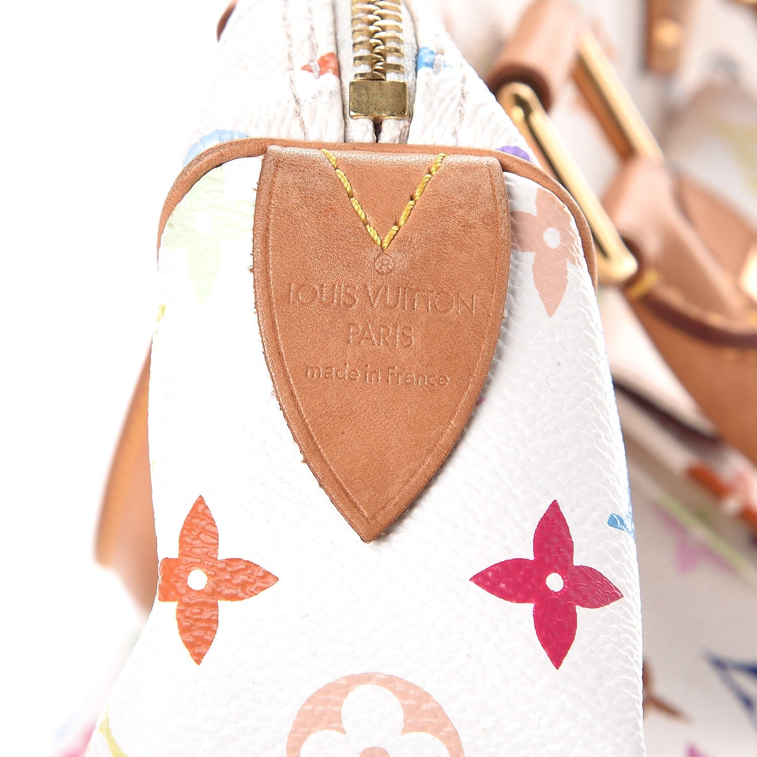 Louis Vuitton Monogram Multicolor Speedy 30 White 6 of 15