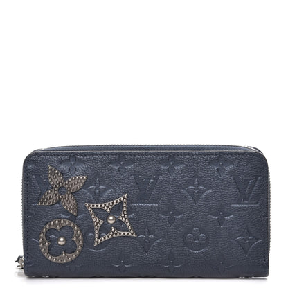 Louis Vuitton Empreinte Pins Zippy Wallet Marine 1 of 8
