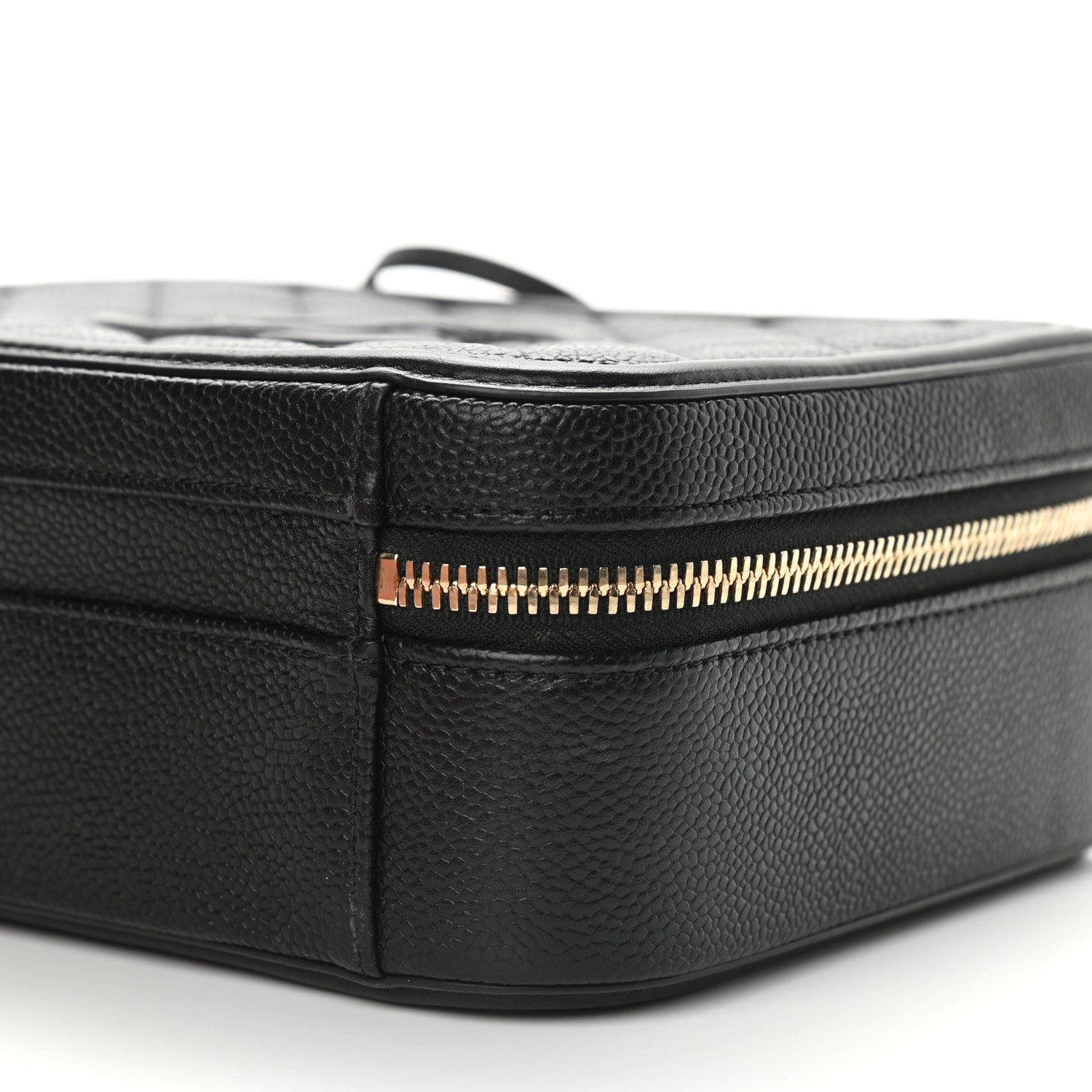 Chanel Caviar Quilted Medium CC Filigree Vanity Case Black 8 of 8