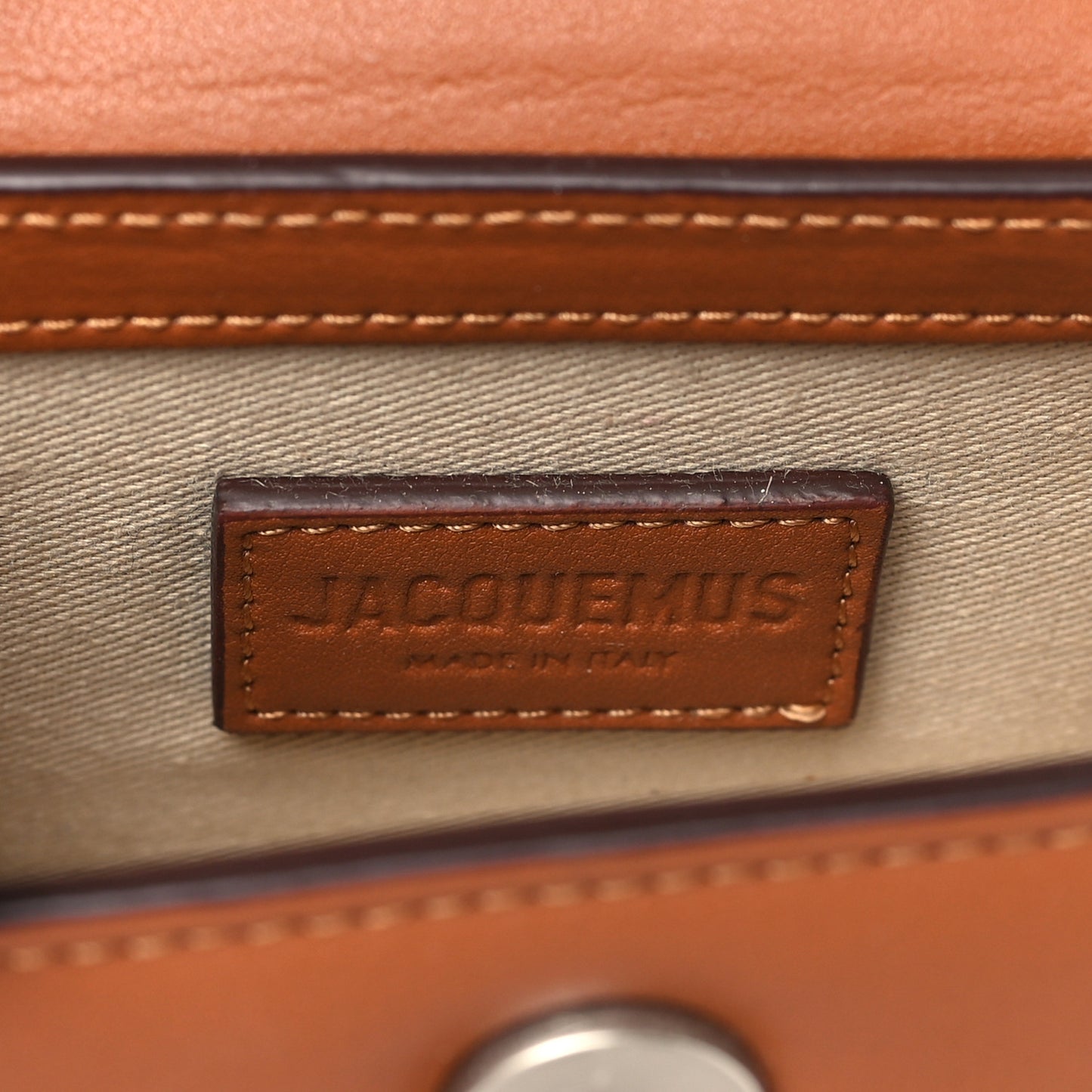 Smooth Calfskin Le Chiquito Homme Light Brown