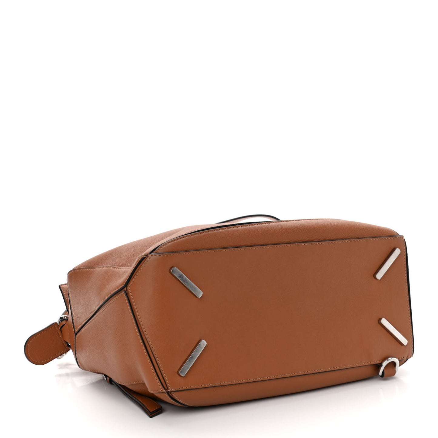 Calfskin Medium Puzzle Bag Tan