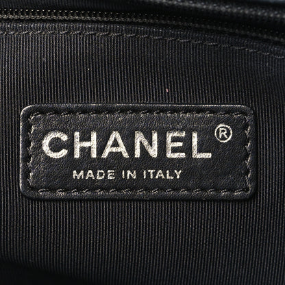 Chanel Lambskin Quilted Large Boy Flap Black 6 of 10