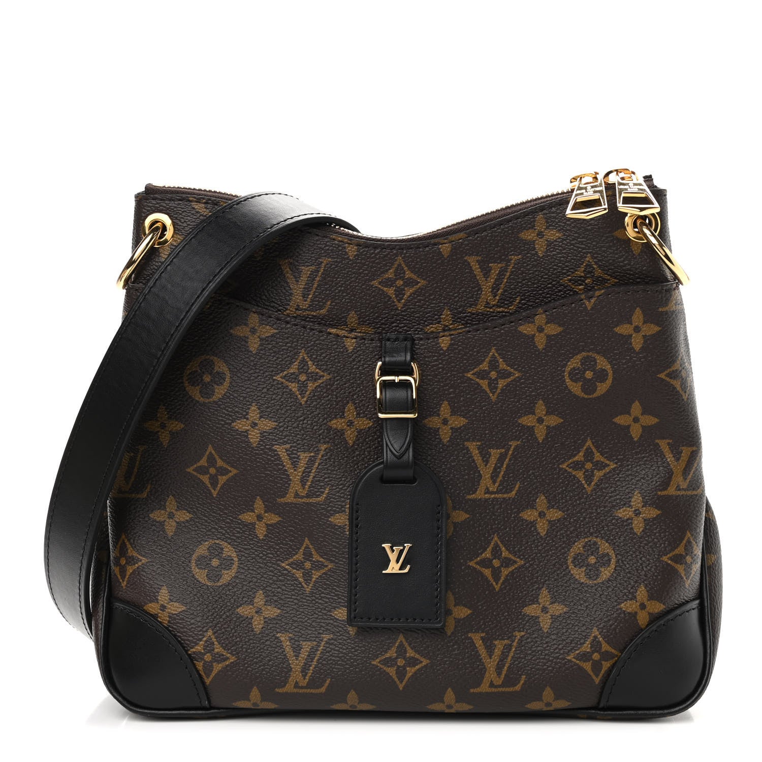 Louis Vuitton Monogram Odeon PM Black 1 of 8