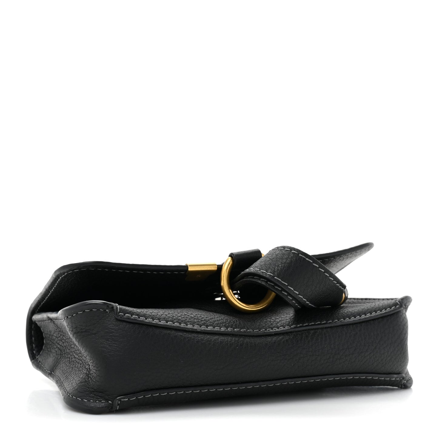 Calfskin Marcie Convertible Belt Bag Black