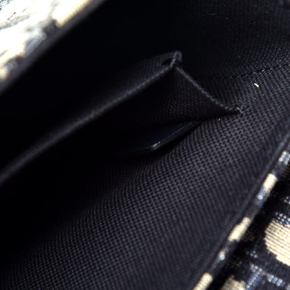 Christian Dior Oblique 30 Montaigne Box Bag Blue 7 of 9