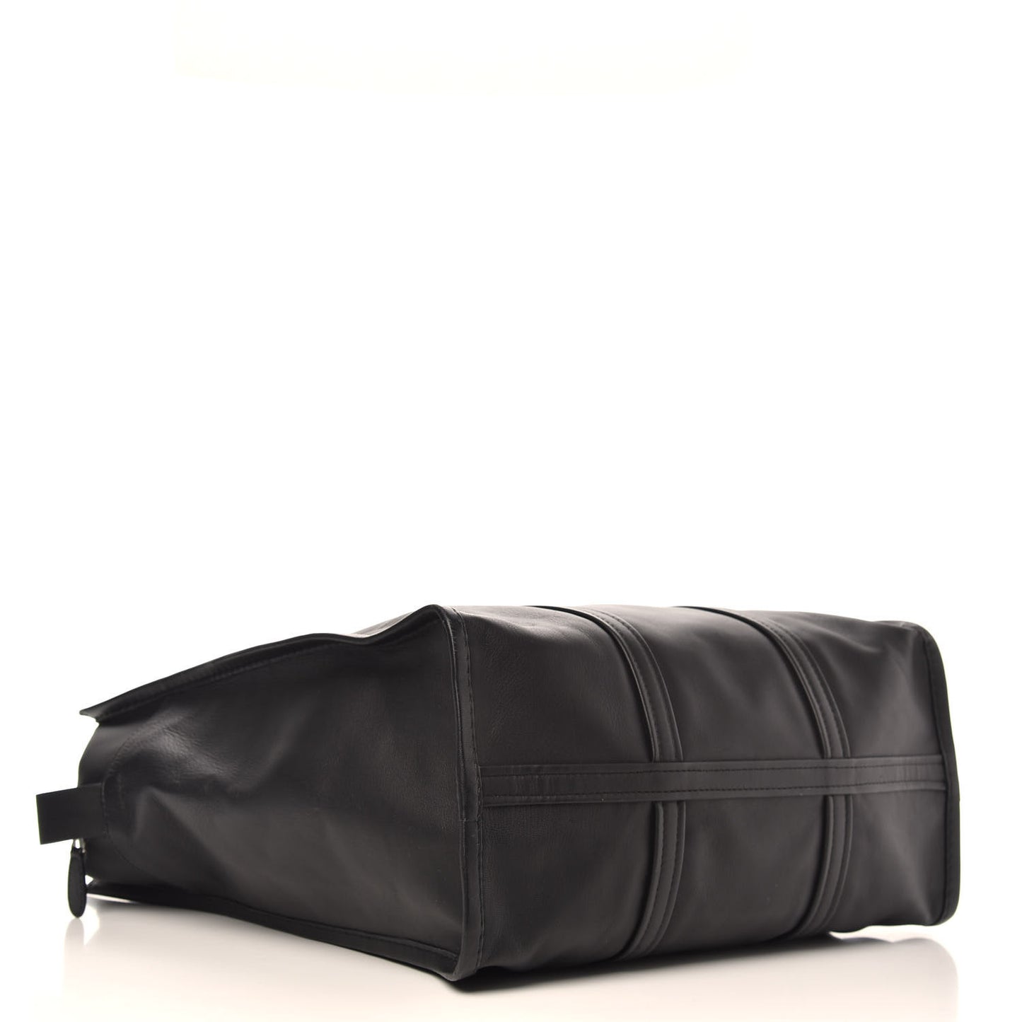 Agneau Medium Bazar Shopper Tote Black