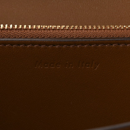 Celine Box Calfskin Medium Classic Box Flap Bag Camel 7 of 10