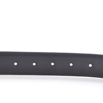 Hermes Box Togo 32mm H Belt 80 Black Gold 5 of 7