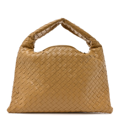 Bottega Veneta Calfskin Intrecciato Small Hop Dark Praline 1 of 10