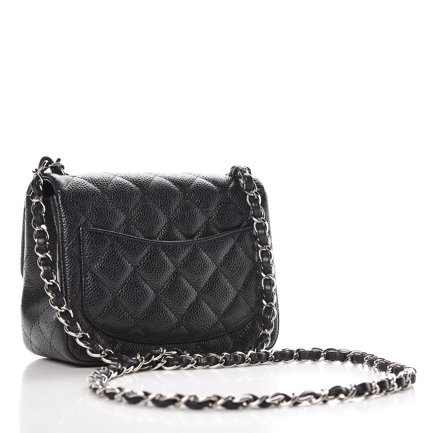 Chanel Caviar Quilted Mini Square Flap Black 3 of 8
