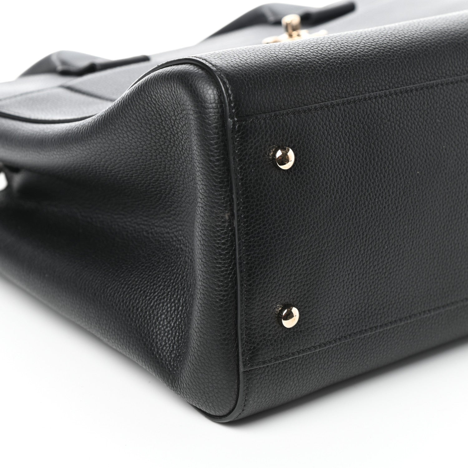 Chanel Grained Calfskin Medium Neo Executive Shopper Tote Black 7 of 8