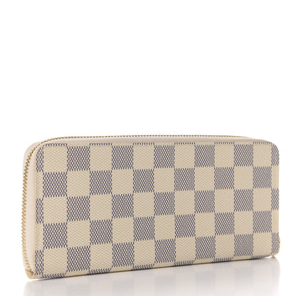 Louis Vuitton Damier Azur Clemence Wallet 3 of 7