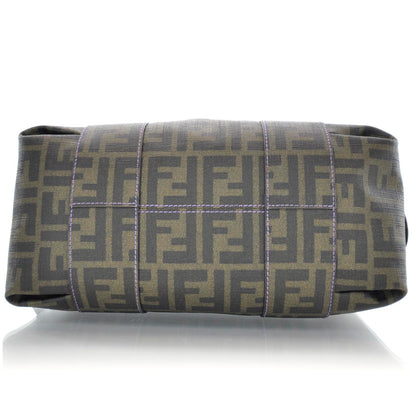 Fendi Zucca Spalmati Bowler Tobacco Viola 6 of 10