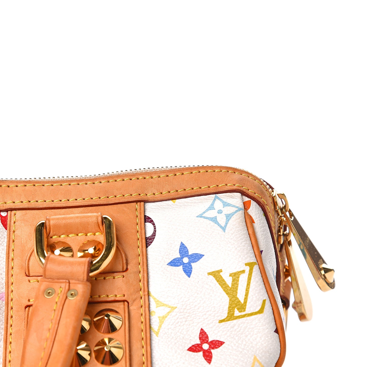 Monogram Multicolor Courtney MM White