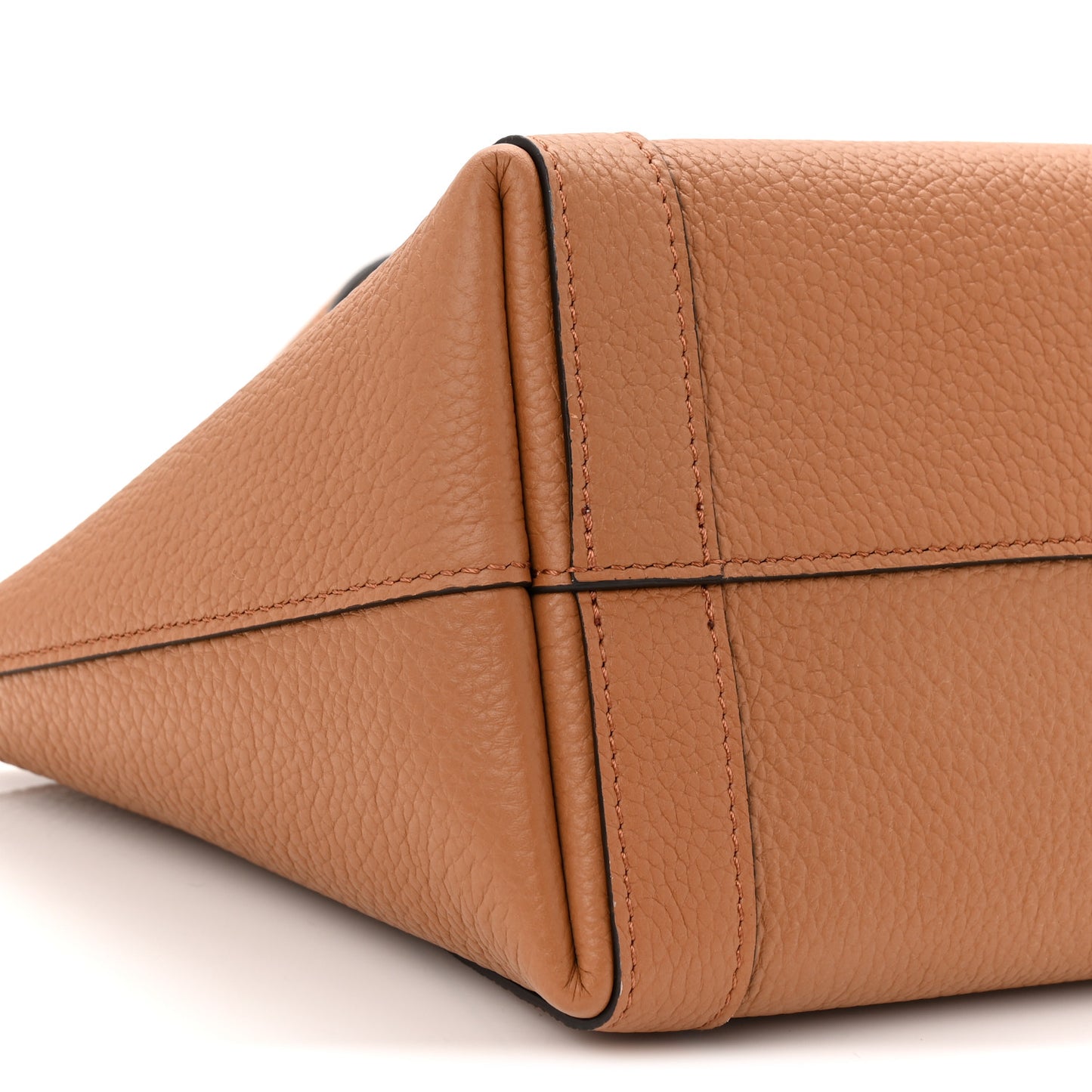 Taurillon Gex Duo BB Tote Bag Canelle Gold