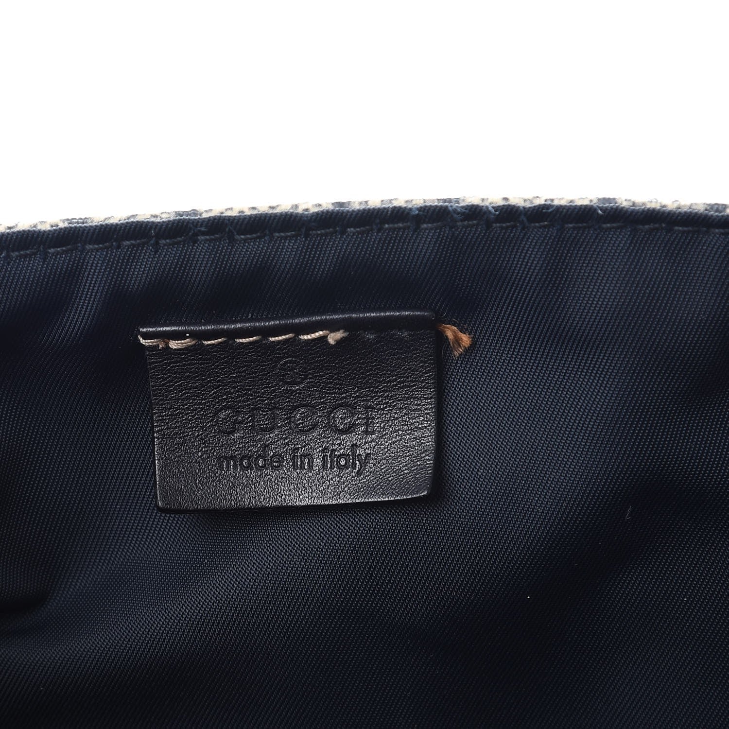 Gucci GG Plus Monogram Messenger Diaper Bag Navy 6 of 8