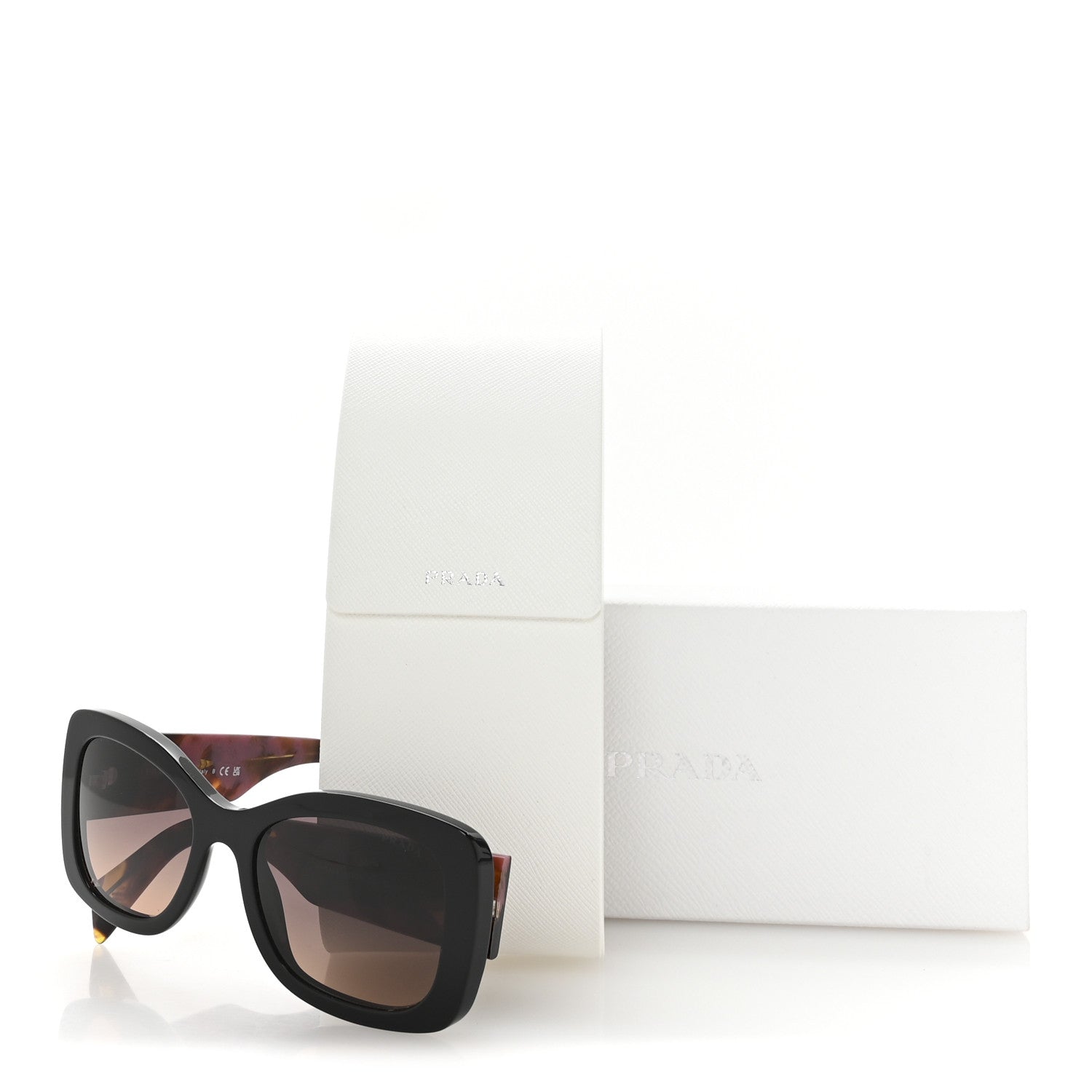 Prada Acetate Sunglasses SPR A08 Tortoise 8 of 8