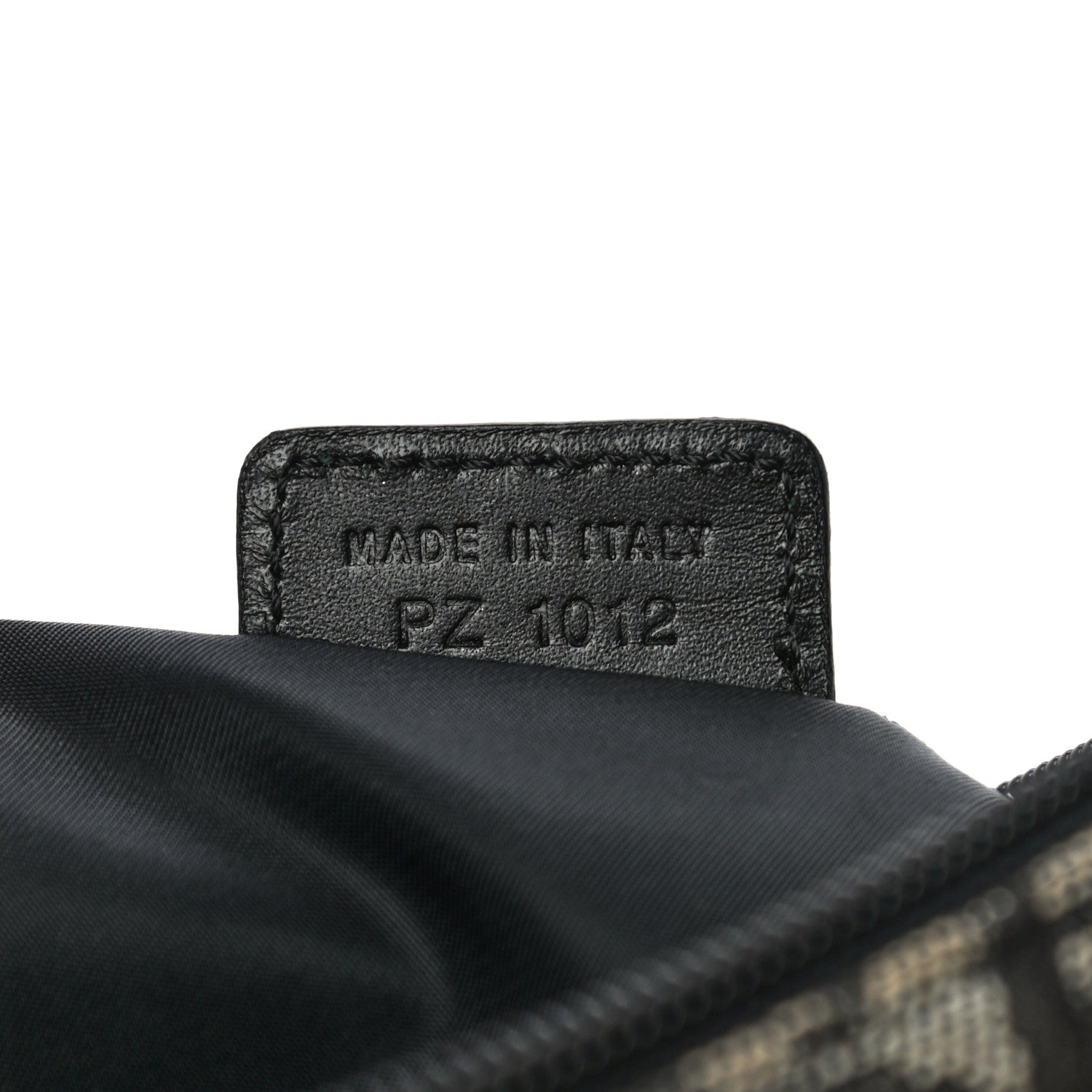 Christian Dior Monogram Shoulder Bag Pochette Black 7 of 11
