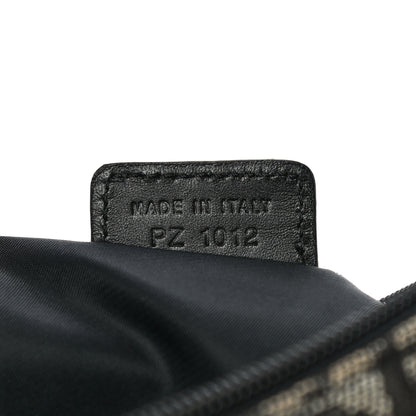 Christian Dior Monogram Shoulder Bag Pochette Black 7 of 11