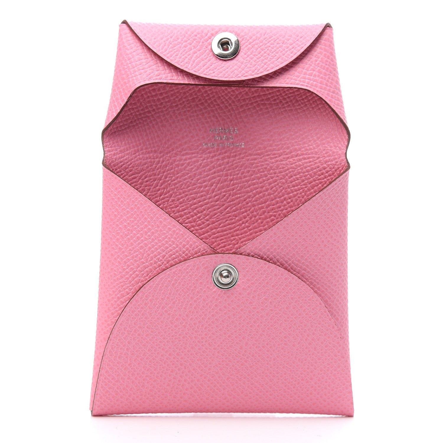 Hermes Epsom Bastia Coin Purse 5P Pink 5 of 7
