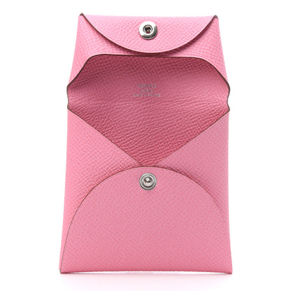 Hermes Epsom Bastia Coin Purse 5P Pink 5 of 7