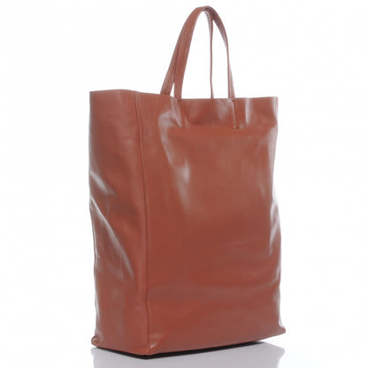 Celine Lambskin Cabas Terracotta 3 of 8