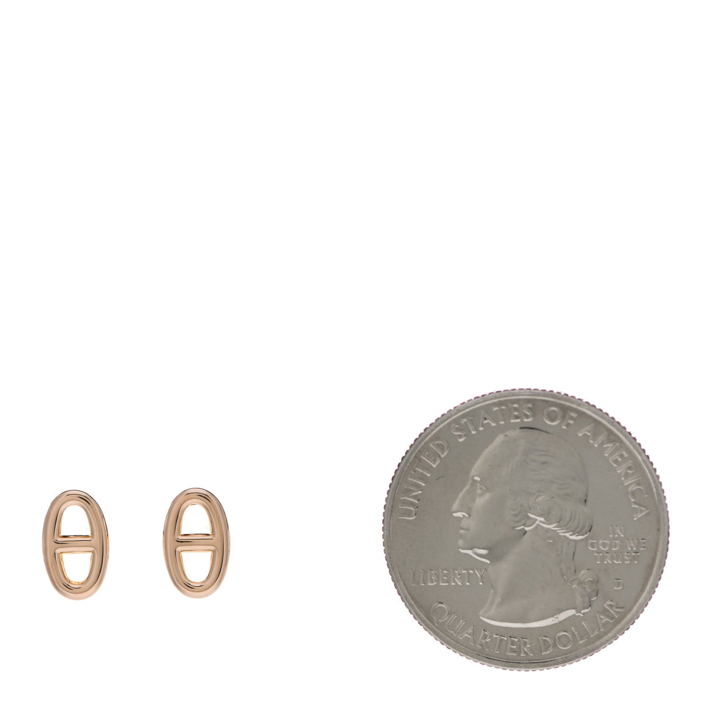 18K Rose Gold TPM Farandole Stud Earrings