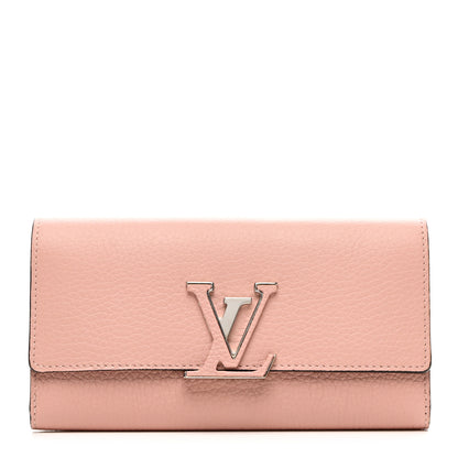 Louis Vuitton Taurillon Capucines Wallet Magnolia 1 of 7