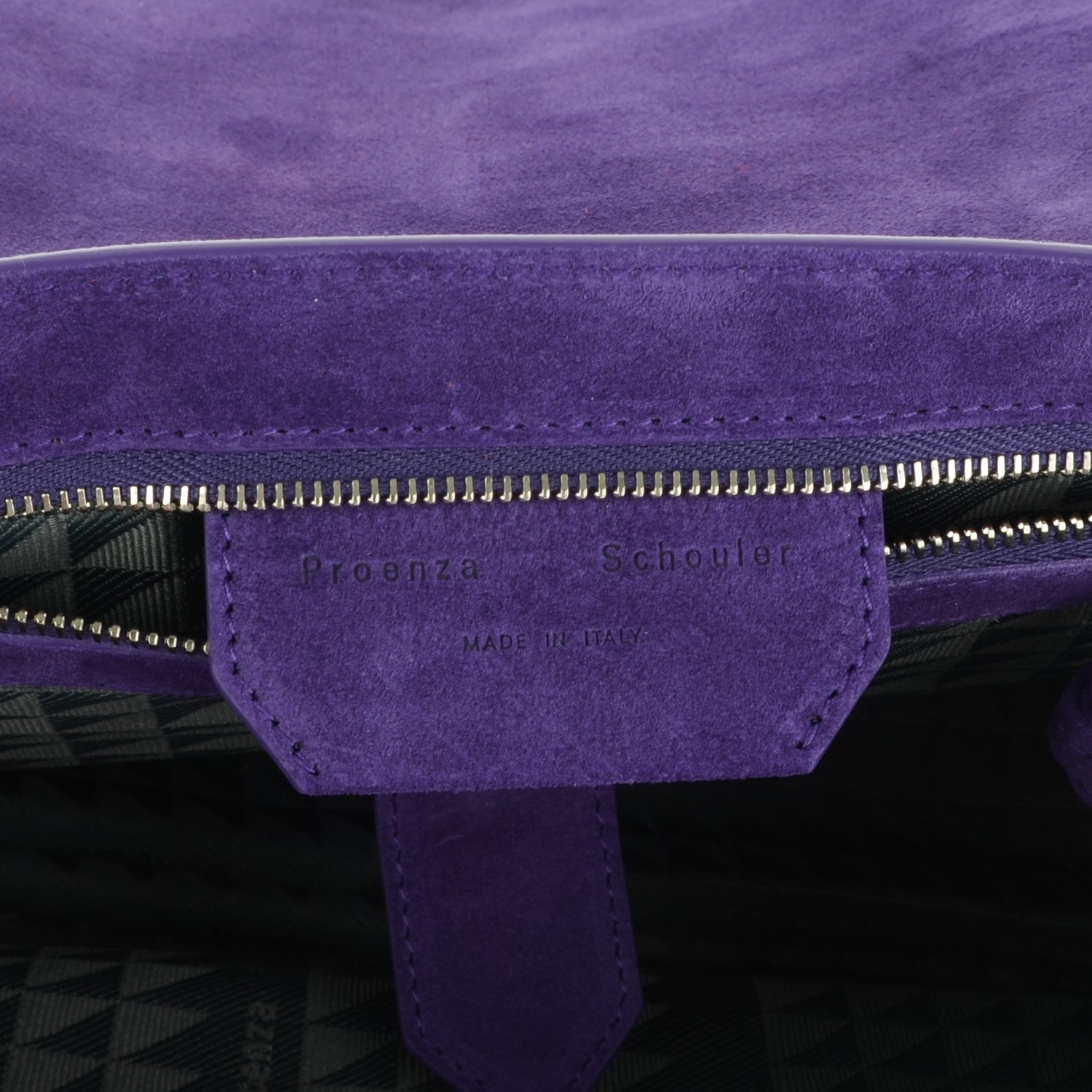 Proenza Schouler Suede Medium PS1 Satchel Amethyst 6 of 7