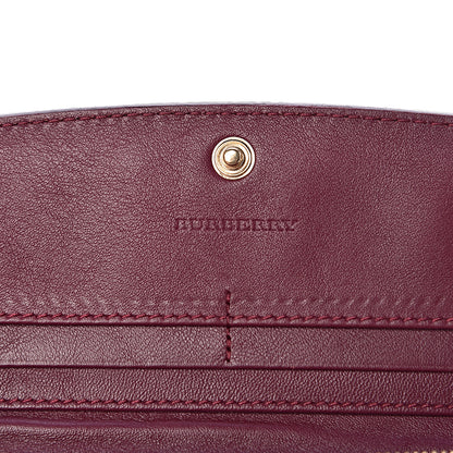 Burberry Patent Glitter Porter Continental Wallet 6 of 9