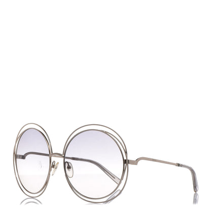 Chloe Oversized Round Carlina Oversized Round Sunglasses CE114ST Gold 1 of 9