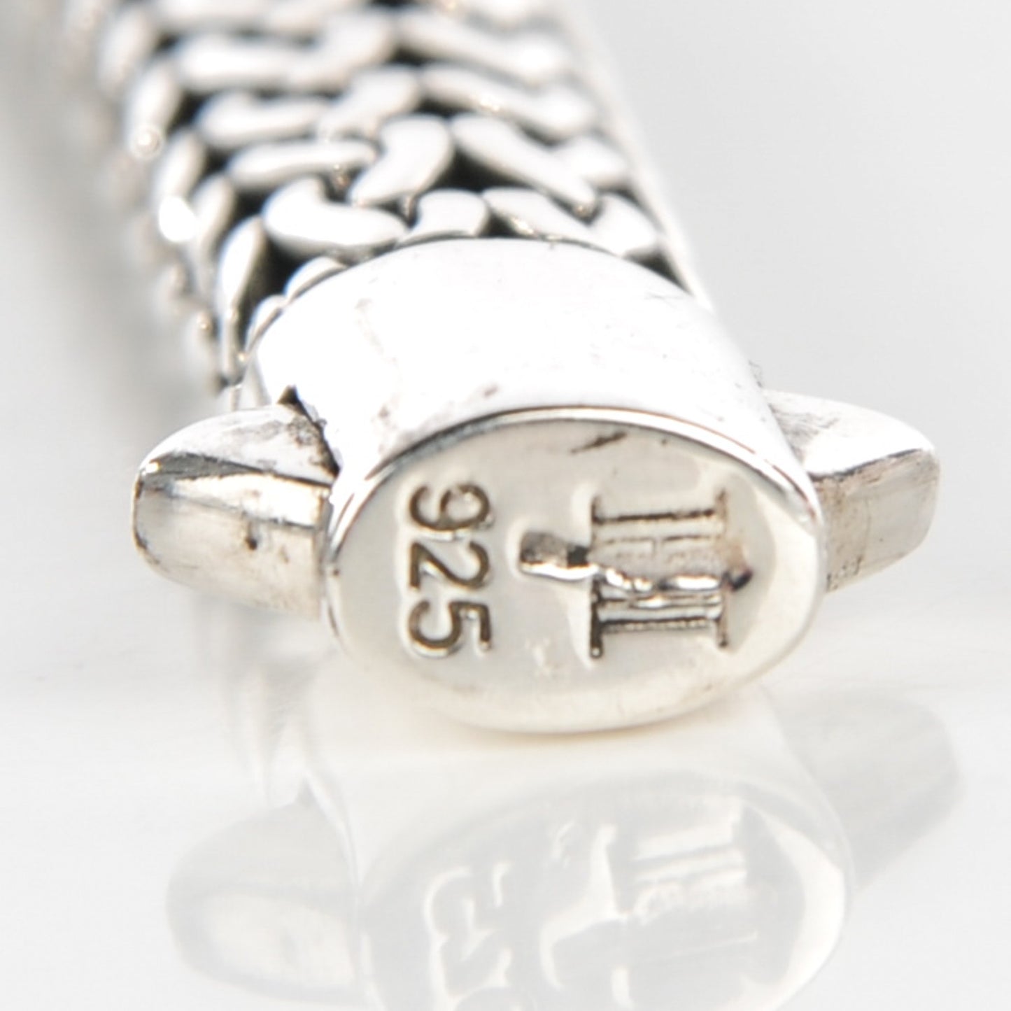 Sterling Silver Medium Classic Chain Bracelet L