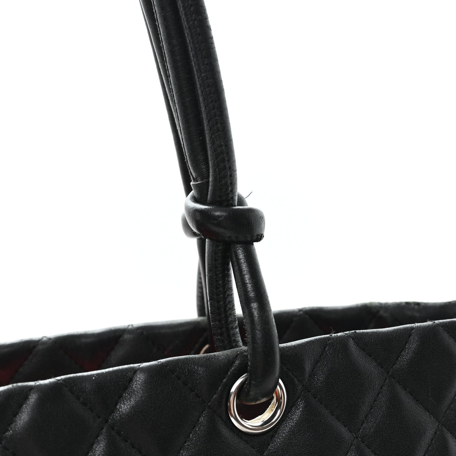 Chanel Calfskin Quilted Large Cambon Tote Black 11 of 12