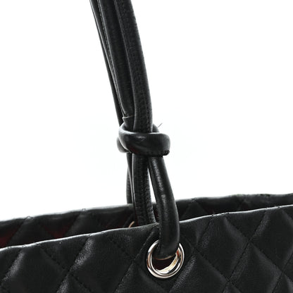 Chanel Calfskin Quilted Large Cambon Tote Black 11 of 12