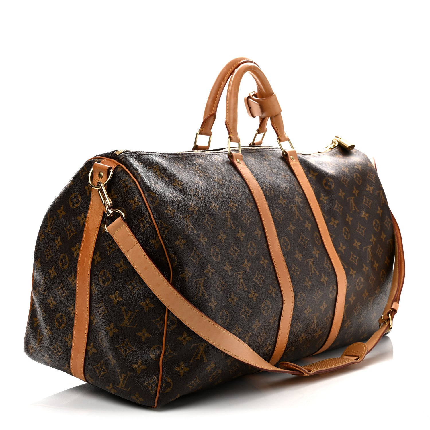 Louis Vuitton Monogram Keepall Bandouliere 55 2 of 9