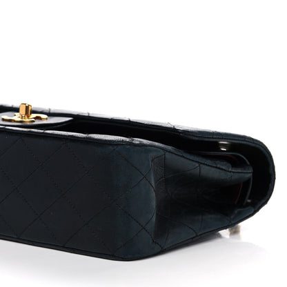 Chanel Lambskin Quilted Small Double Flap Black 10 of 18