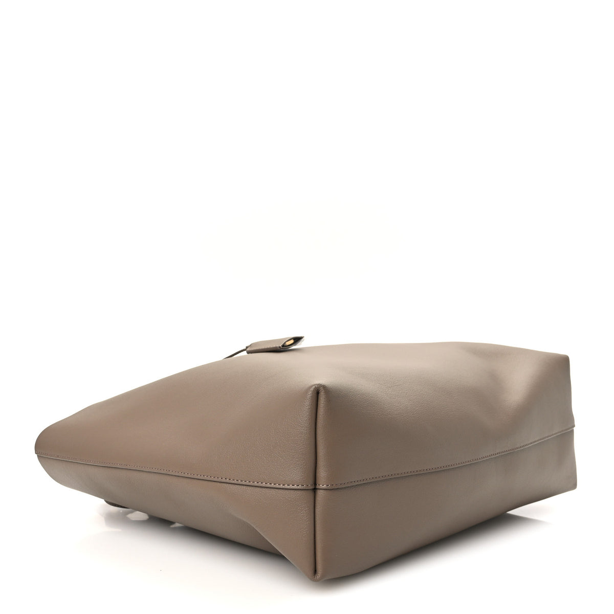 Calfskin Large Shopping Tote Taupe