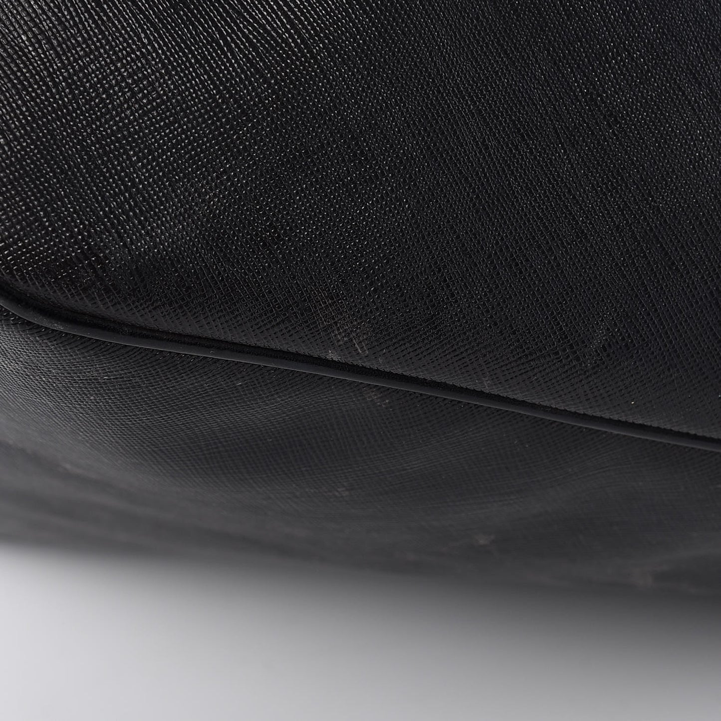 Textured Coated Canvas Favelas Large Antigona Tote Black
