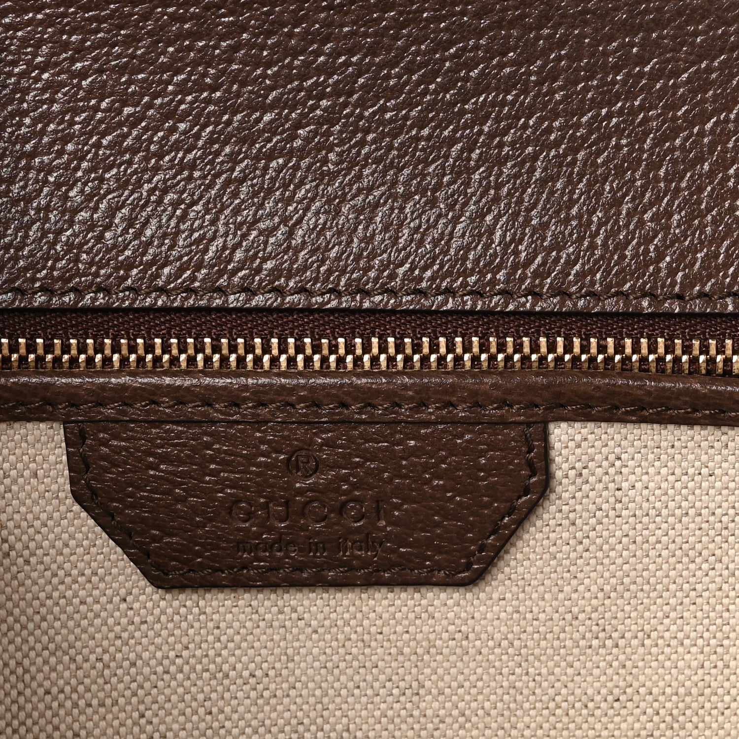 Gucci GG Supreme Monogram Studded Calfskin Centum Medium Bamboo 1947 Top Handle Bag Beige Ebony Multicolor 7 of 10
