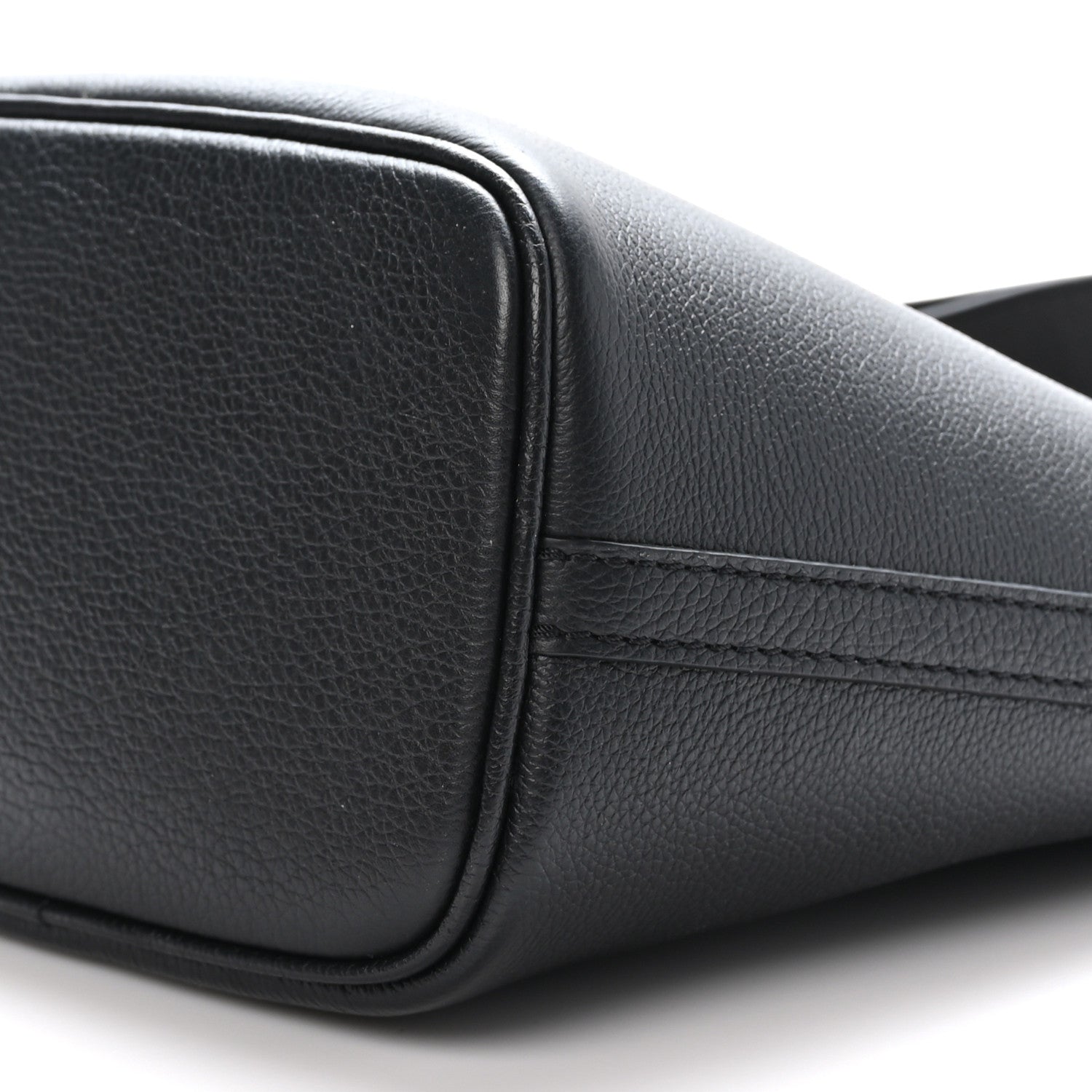 Louis Vuitton Calfskin Lock and Walk Bucket Black 10 of 11