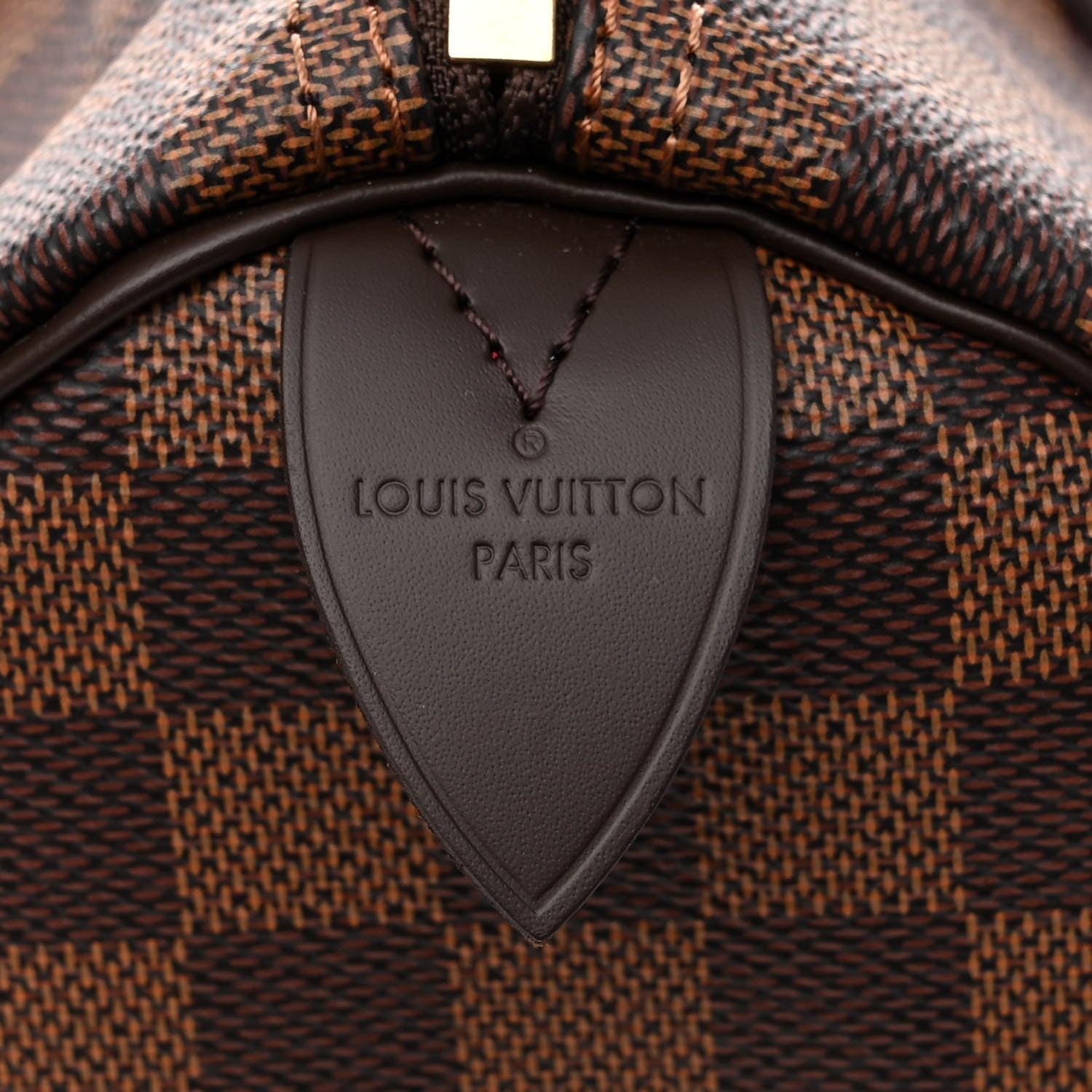 Louis Vuitton Damier Ebene Speedy 30 6 of 9