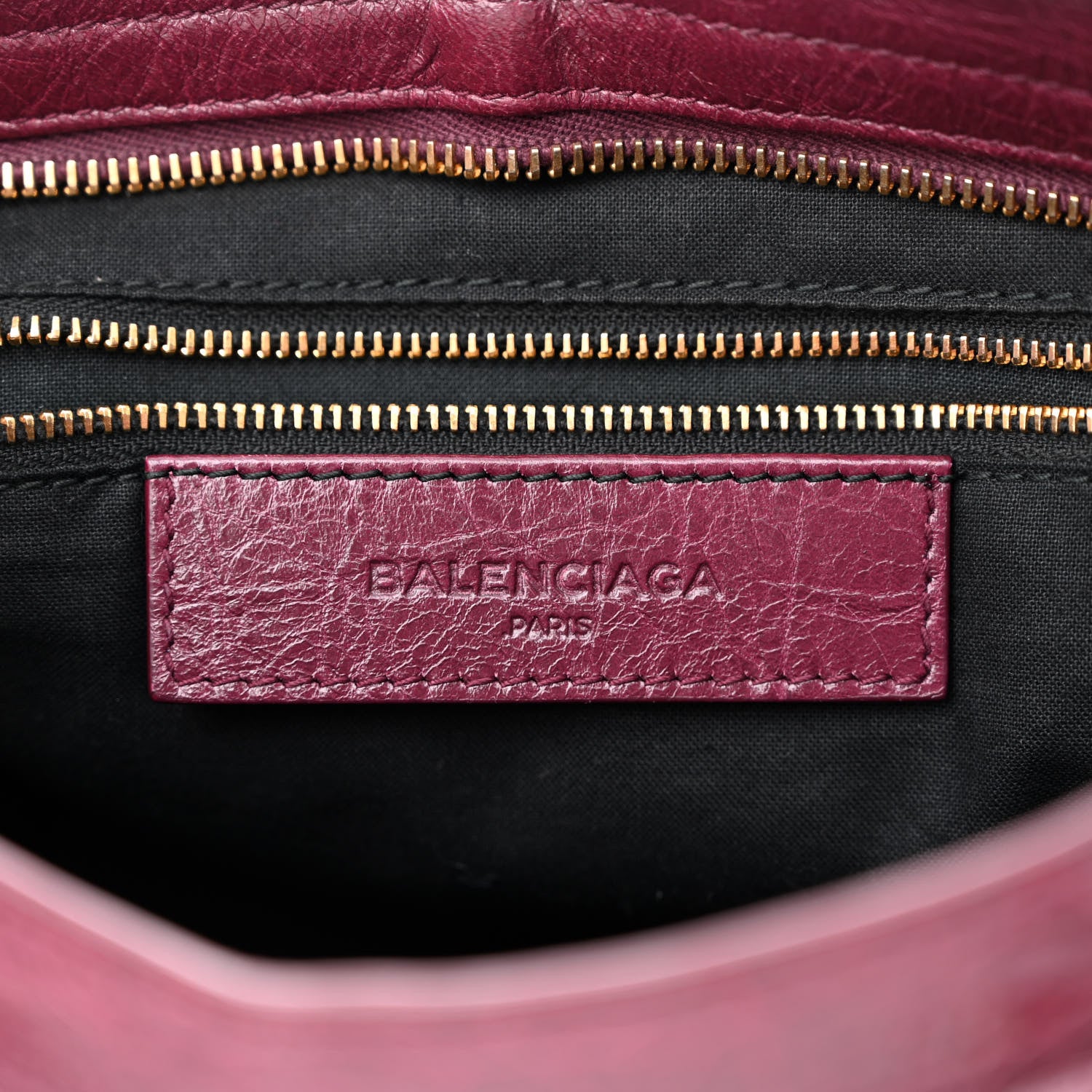 Balenciaga Agneau Classic Gold Hardware S City Violet Prune 6 of 13