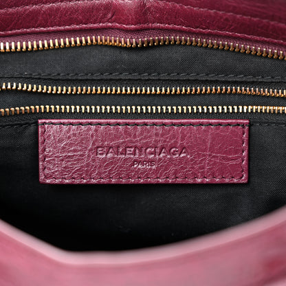 Balenciaga Agneau Classic Gold Hardware S City Violet Prune 6 of 13