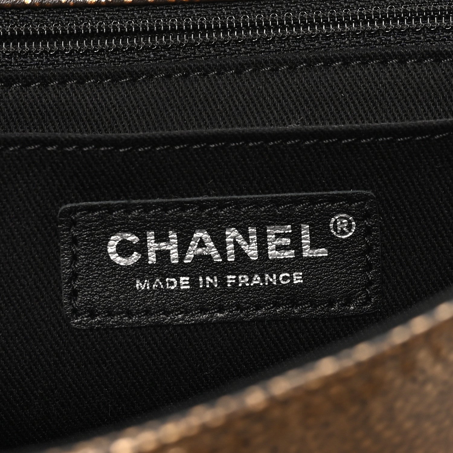 Chanel Metallic Caviar Medium Timeless CC Flap Bronze Bronze